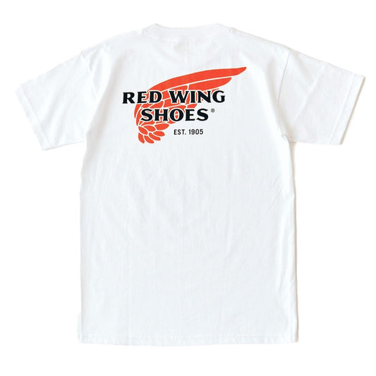 Red Wing - Tee Logo - White