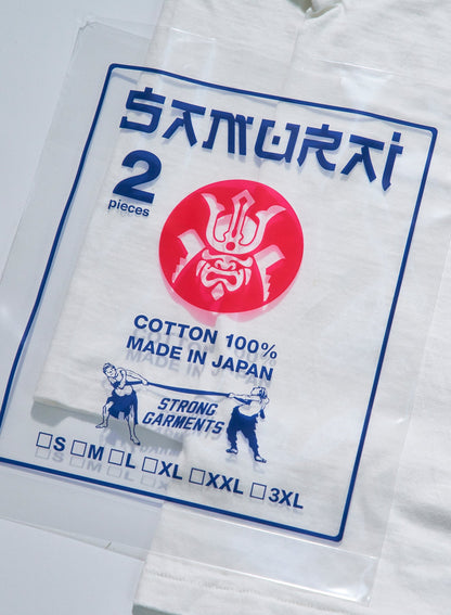 Samurai Jeans - SJ2PST Two Pack Tee White