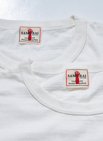 Samurai Jeans - SJ2PST Two Pack Tee White