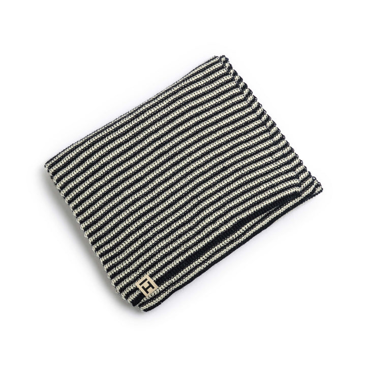 Heimat - Scarf Striped Navy/Seashell