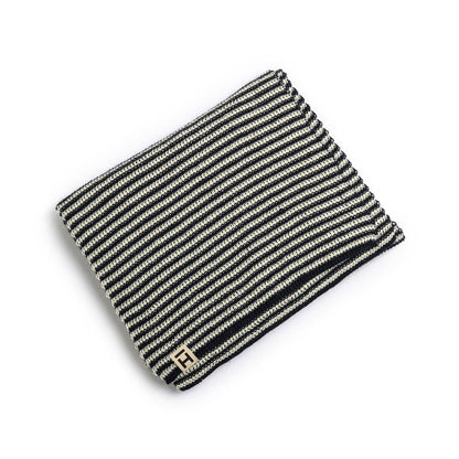 Heimat - Scarf Striped Navy/Seashell