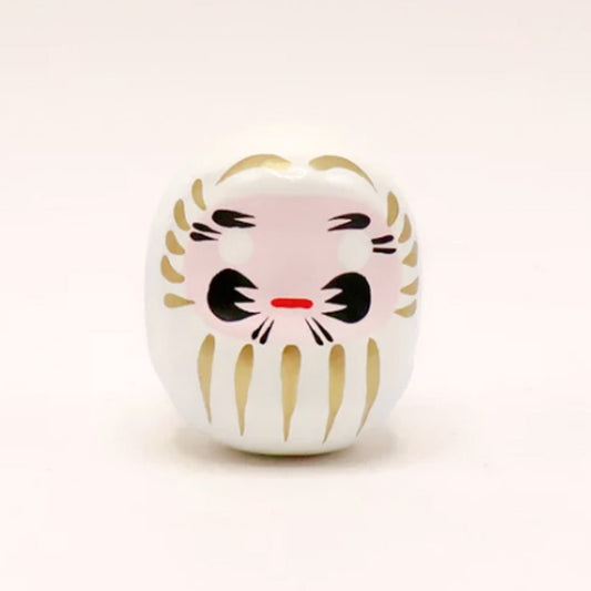 Sakura - Daruma figure small White