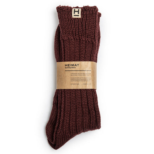 Heimat - Wander Sock Burgundy
