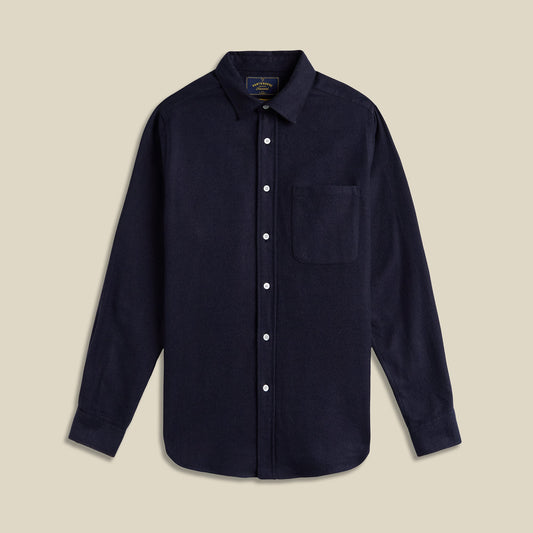 Portuguese Flannel - Teca Navy Flannel