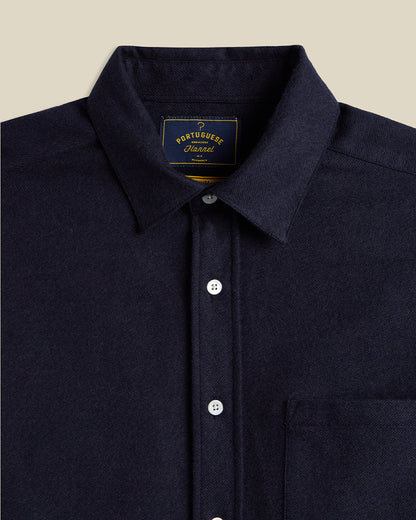 Portuguese Flannel - Teca Navy Flannel