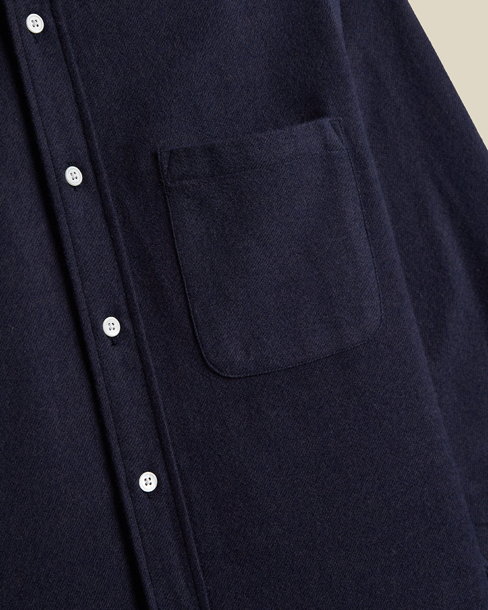 Portuguese Flannel - Teca Navy Flannel