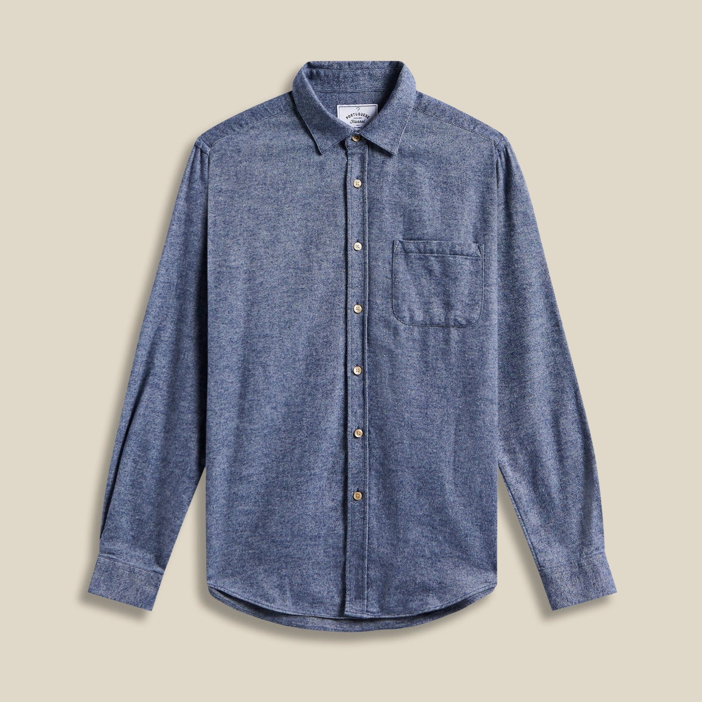 Portuguese Flannel - Teca Indigo Flannel