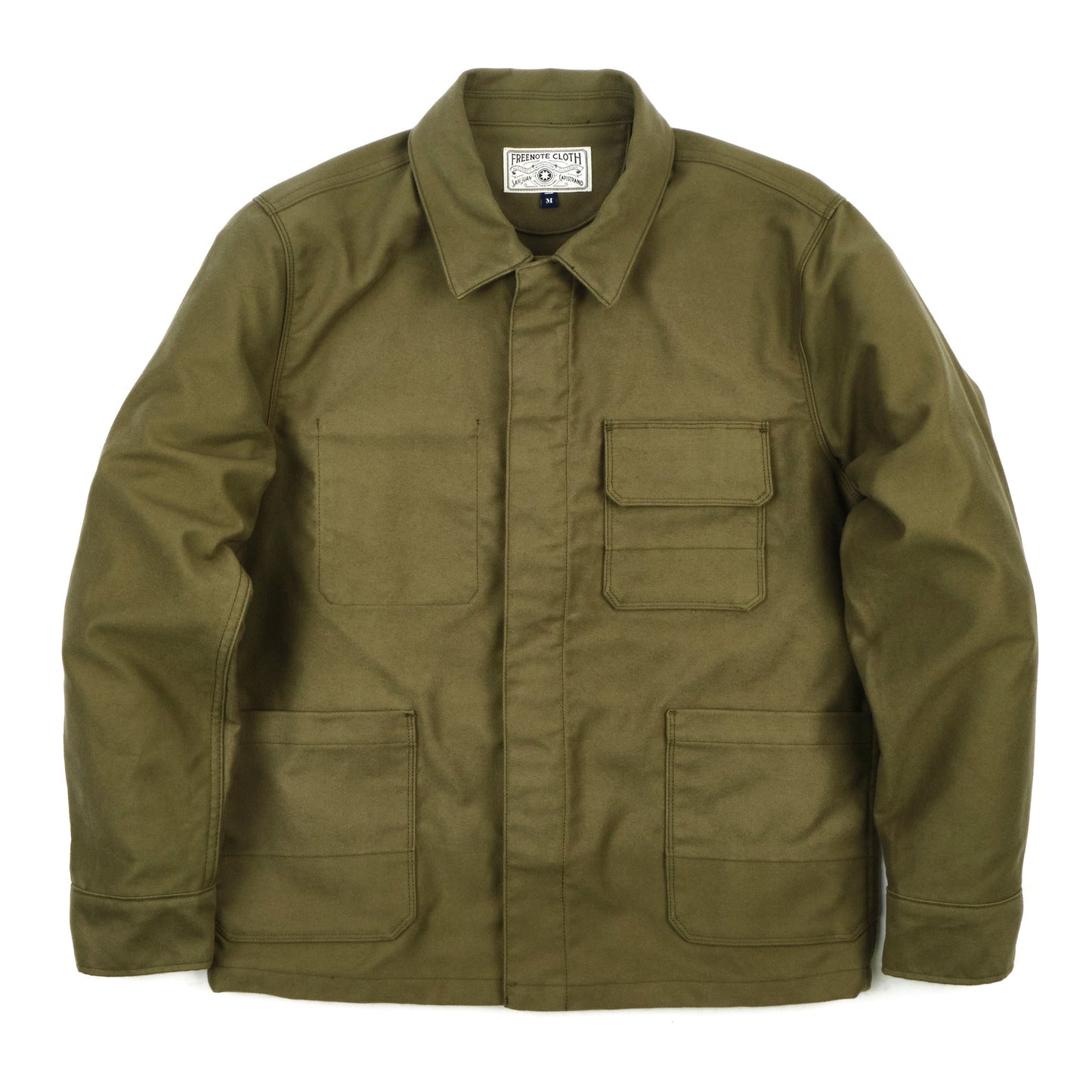 Freenote - CC-1 Chore Coat Moleskin Olive