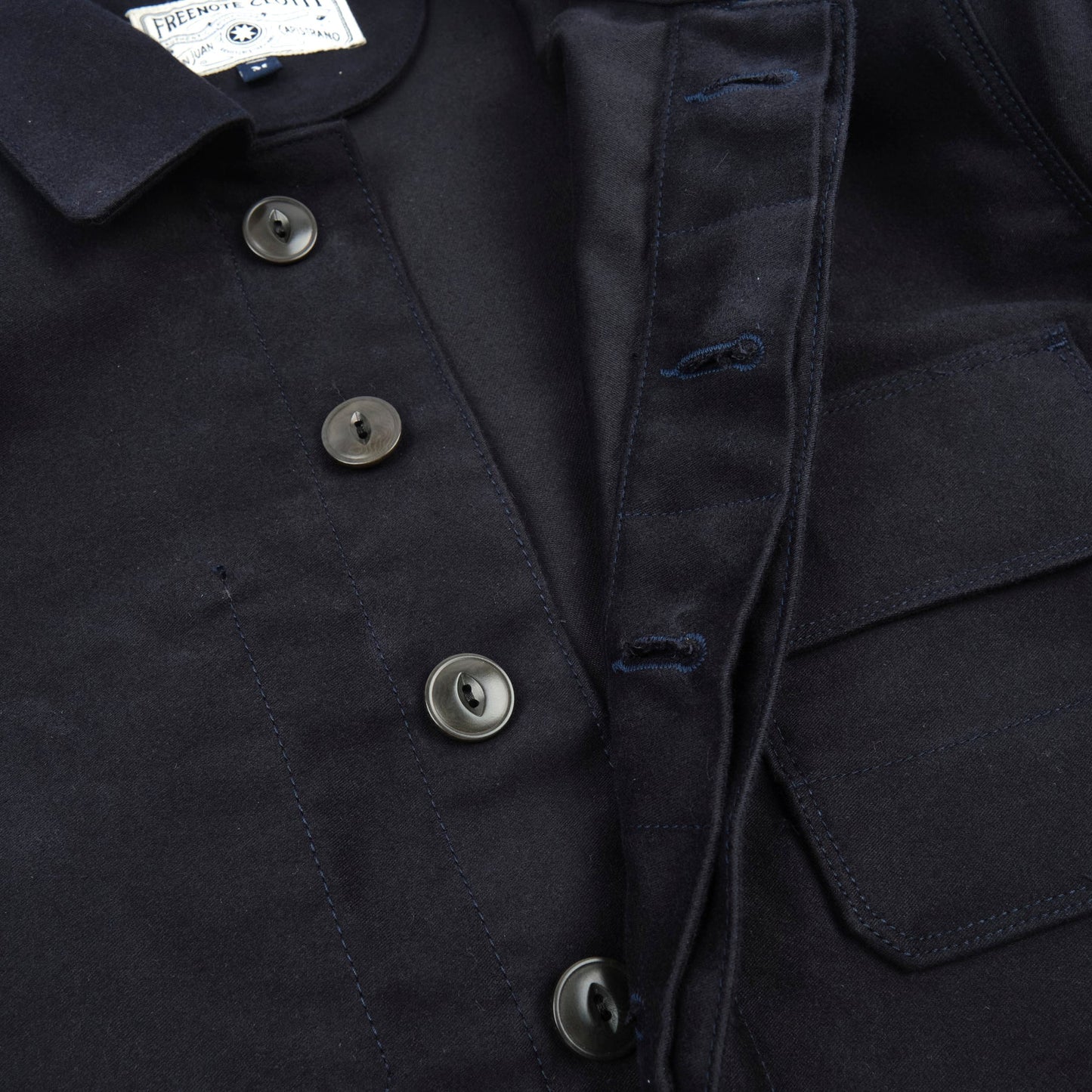 Freenote - CC-1 Chore Coat Moleskin Navy