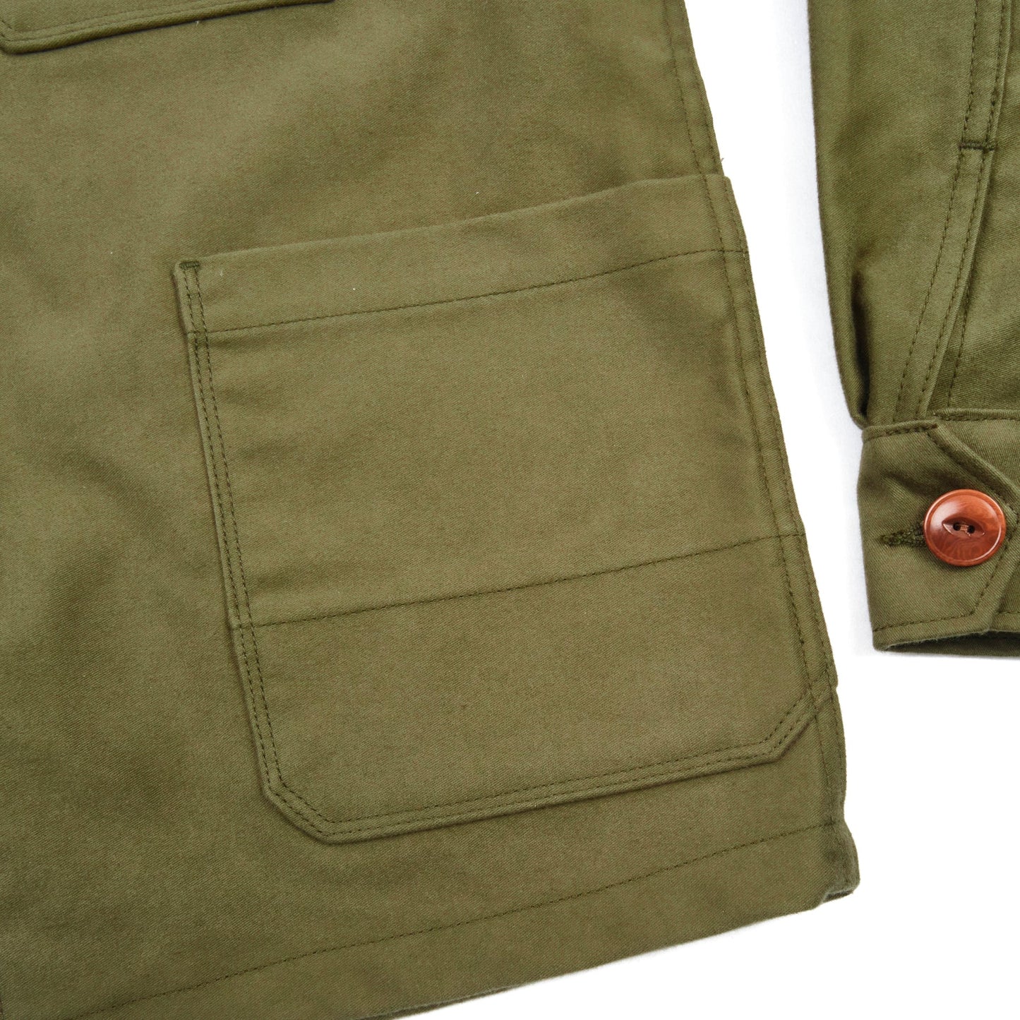 Freenote - CC-1 Chore Coat Moleskin Olive