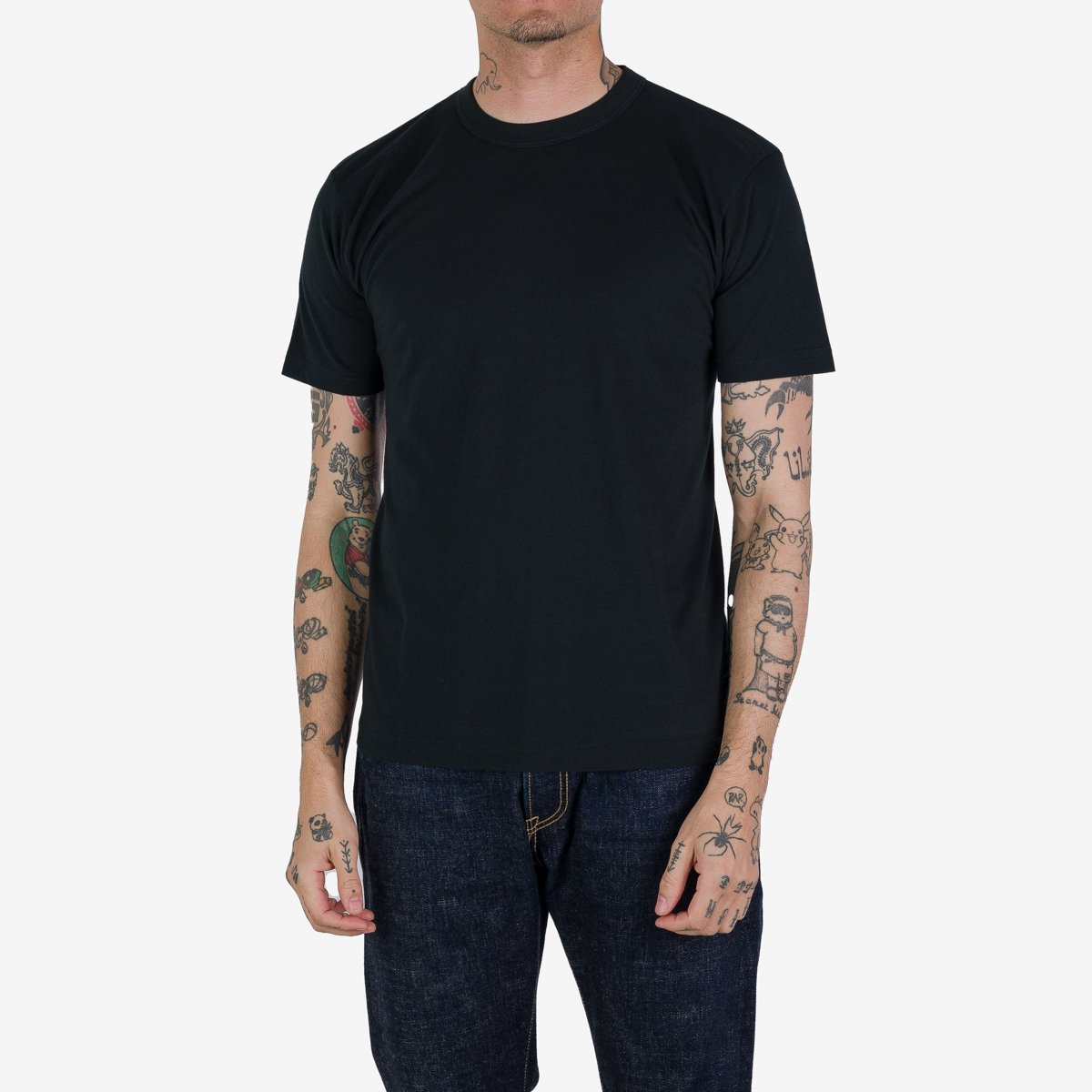 Utilitees - Tee - Crew Neck Loopwheel (Black)