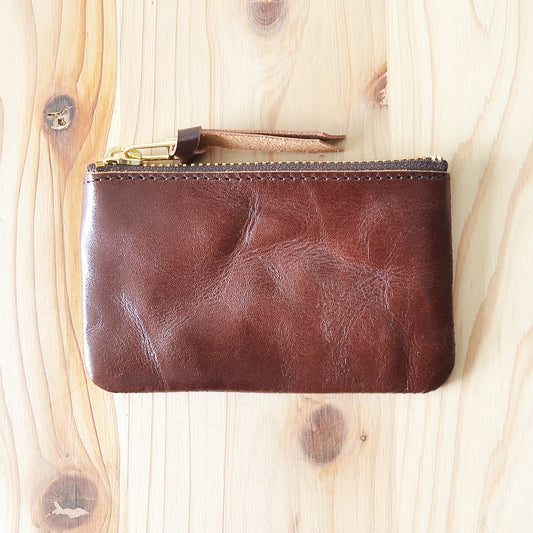 Kobashi Studio - Zipper Wallet Brown