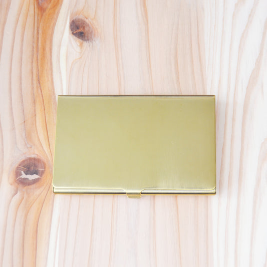 Kobashi Studio - Brass Card Holder