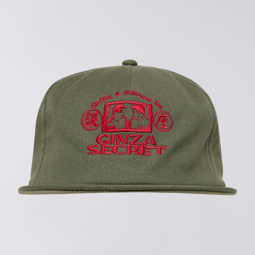 Edwin - Ginza 5-panel Cap Olive