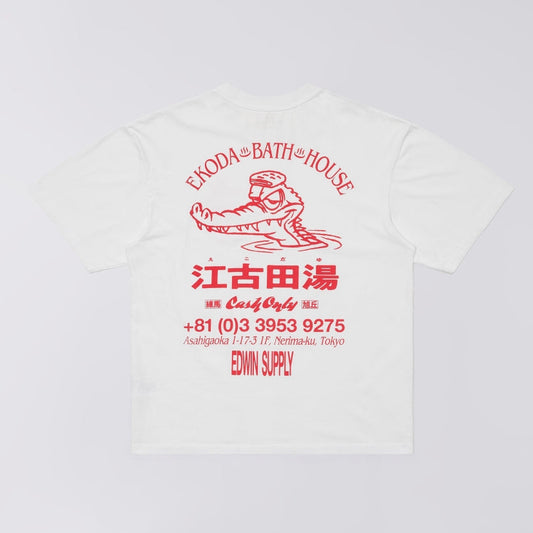 Edwin - Ekoda Bath Tee White