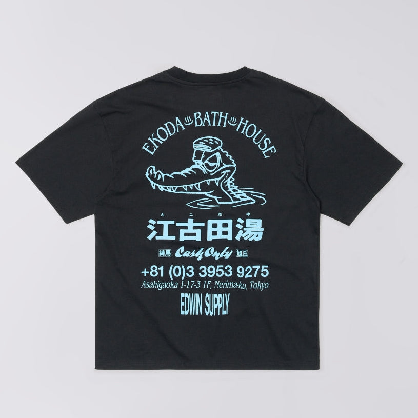 Edwin - Ekoda Bath Tee Black