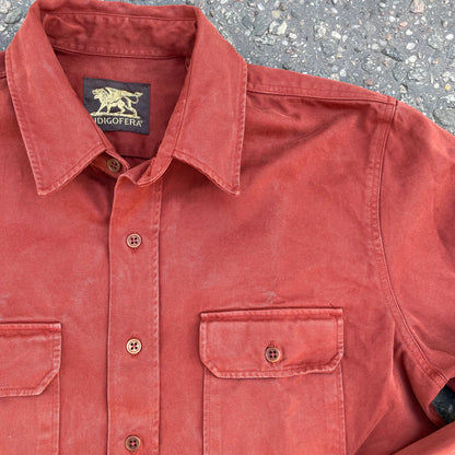 Indigofera - Alamo Tigerheron Red Twill Shirt