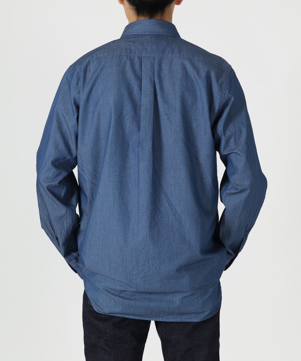 Japan Blue - 5 oz Cote d’Ivoire Selvedge Dark Chambray Shirt