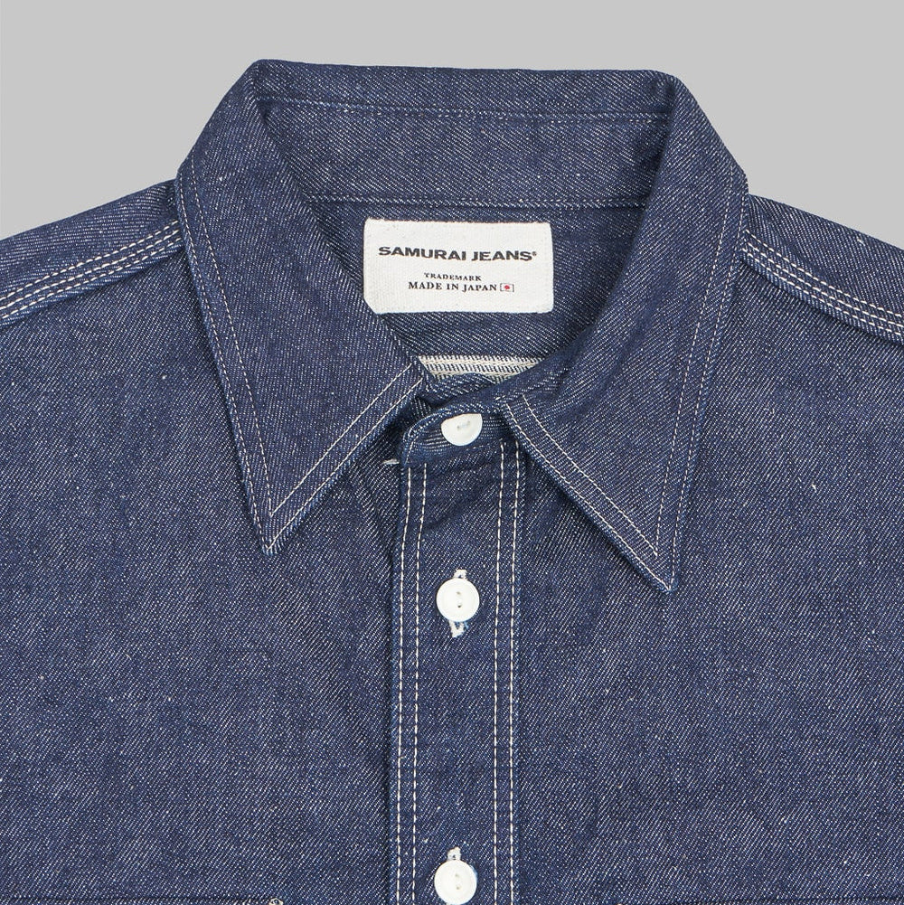 Samurai Jeans - SJWS-SC01W Samurai Cotton Work Shirt