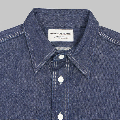 Samurai Jeans - SJWS-SC01W Samurai Cotton Work Shirt