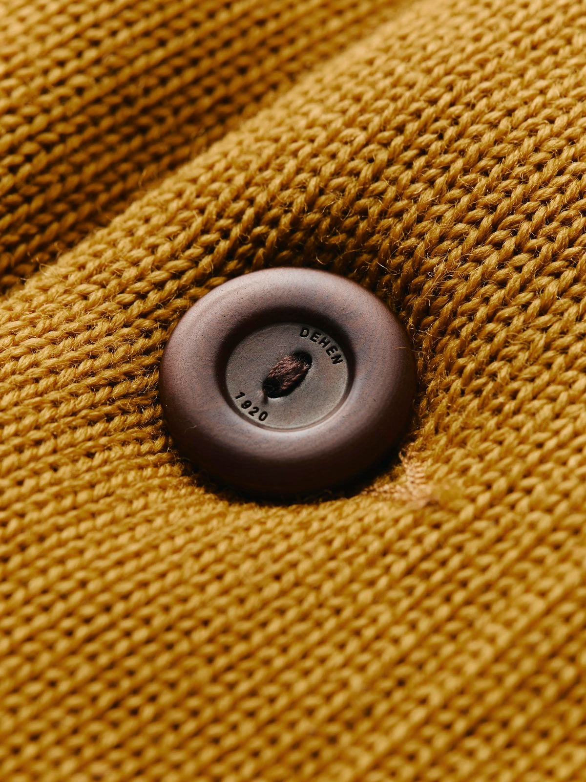 Dehen 1920 - Slouchy Cardigan Old Gold