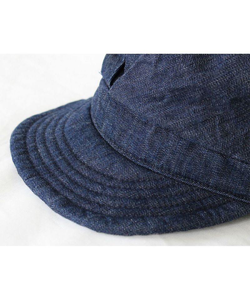 Momotaro - Caps - Denim Rail Worker Cap