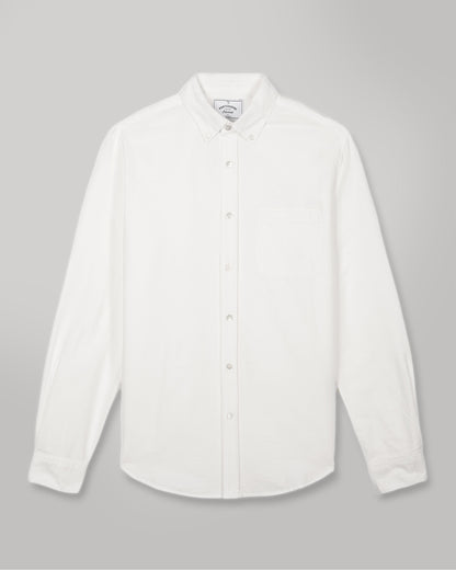 Portuguese Flannel - Belavista Off-White Oxford