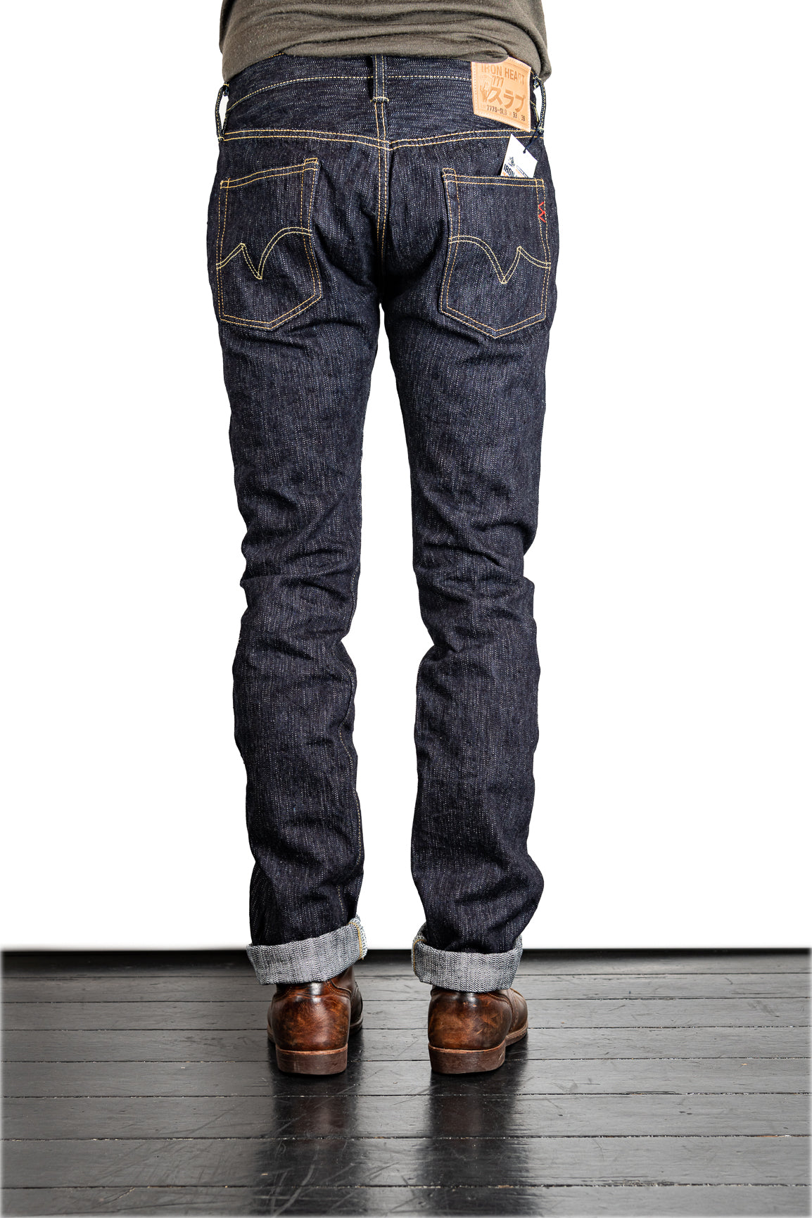 Iron Heart - 777S - SLB Indigo 16oz Slubby