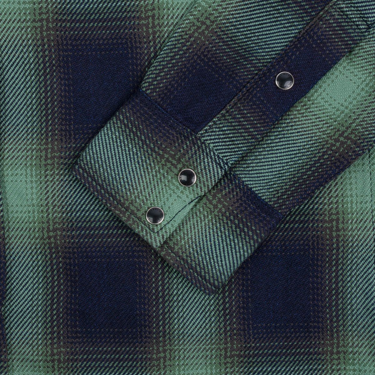 Iron Heart - IHSH-348-Grn Ombré Check