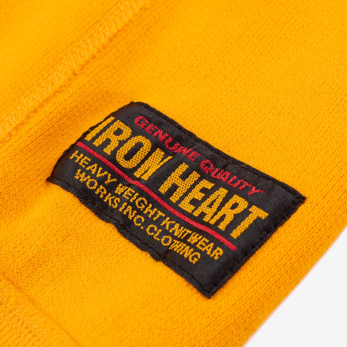 Iron Heart - Ihsw-10 Ultra Heavy Zip Hoodie Mustard