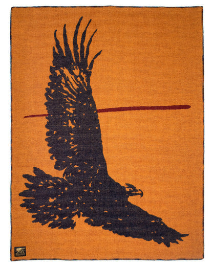 Indigofera - Eagle Blanket (orange/navy/wine)