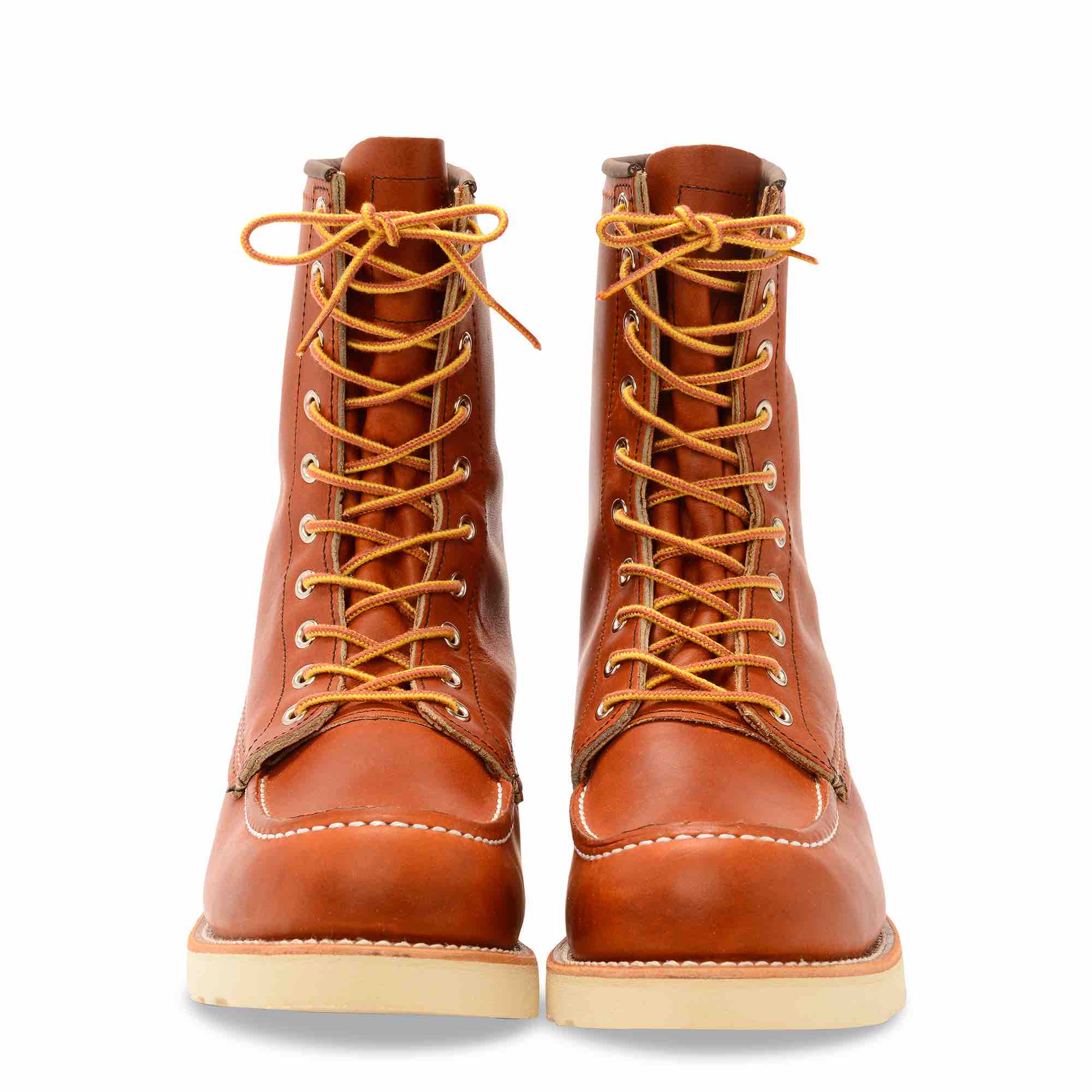 Red wing moc hot sale toe 877