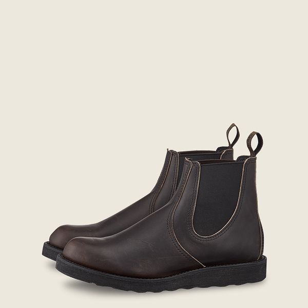 Red wing best sale chelsea boot black