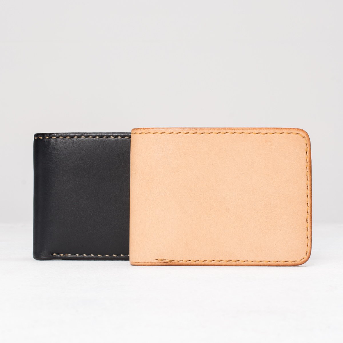 Iron Heart - Wallet- IHG-035 Calf Folding Wallet - Tan