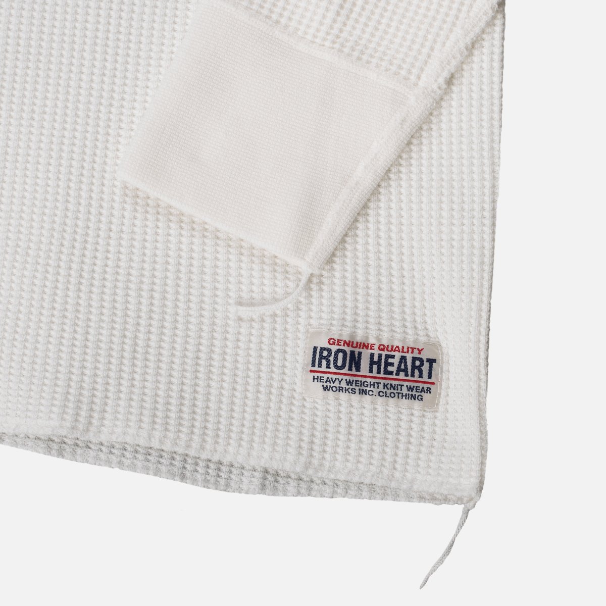 Iron Heart - IHTL-1301 White Waffle Knit