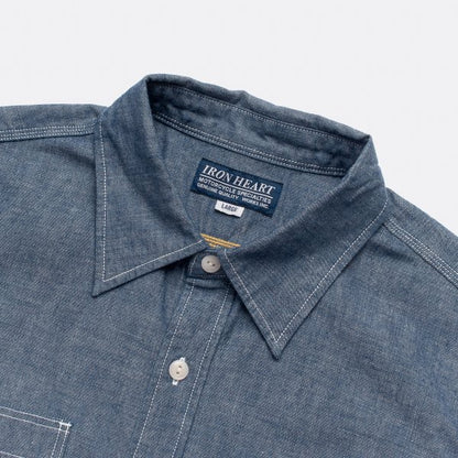 Iron Heart - IHSH-285-ind Chambray 5,5oz