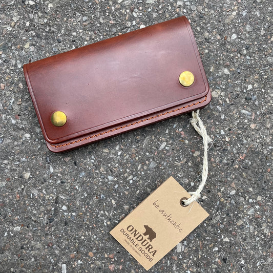 Ondura - Classic Biker Wallet Brown