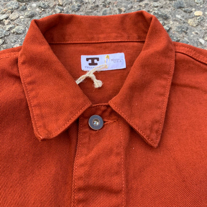 Tellason - Jacket, Coverall, International Orange Bull Denim