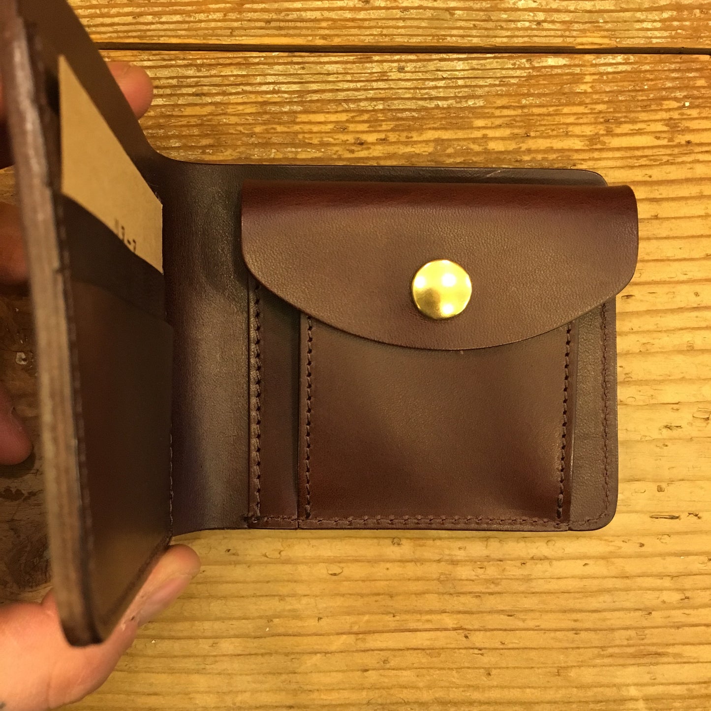 Kobashi Studio - Bifold Wallet Steer Hide Leather