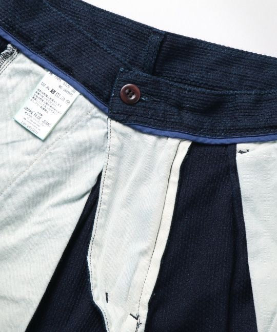 Japan Blue - Indigo Sashiko Monpe Trousers