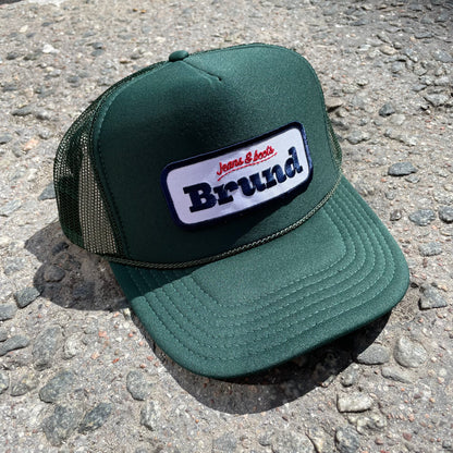 Brund - Logo Mesh Cap Olive