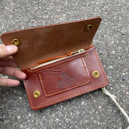 Ondura - Classic Biker Wallet Brown
