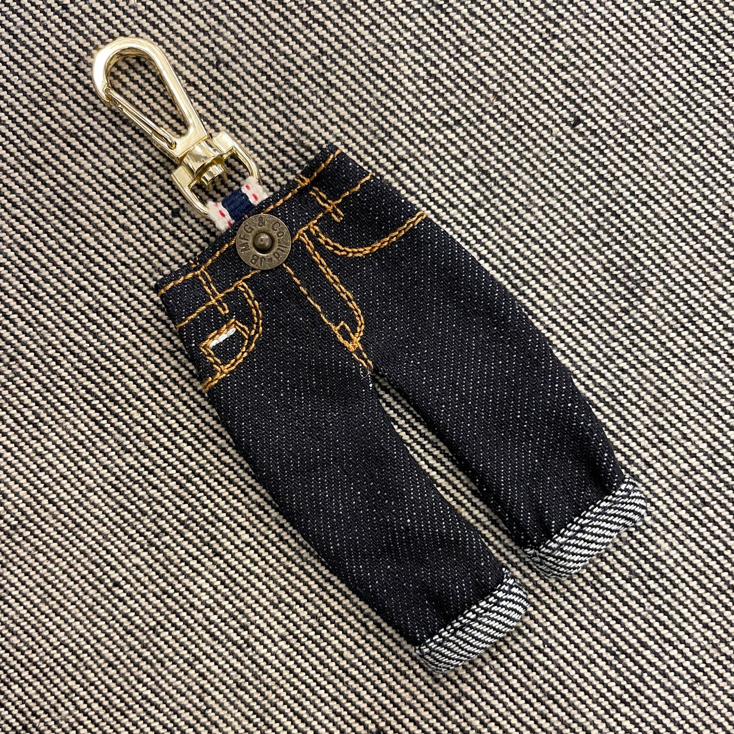 Japan Blue - Mini Jeans Key Holder