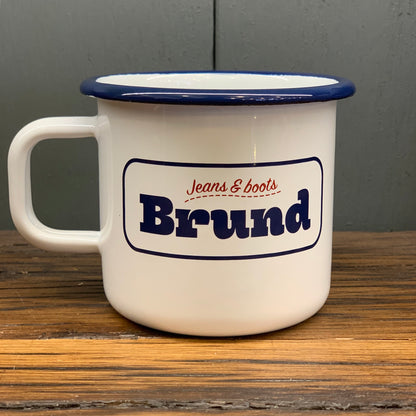 Brund - Enamel logo Cup (1 piece)