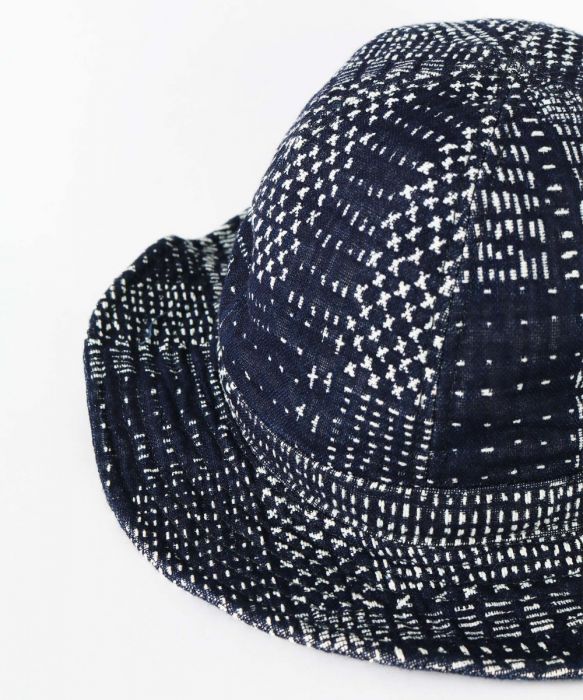 Japan Blue - Sashiko Sweat Bucket Hat