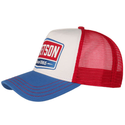 Stetson - Trucker Cap Gasoline Blue-Red