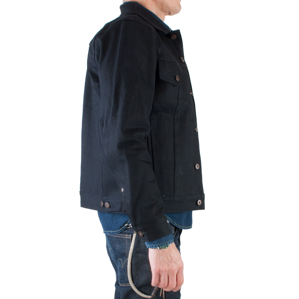 Tellason - Jacket, 13.oz Japanese Selvage Denim (Black) – Brund